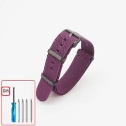 Washable Elastic Nylon Watchband For Seiko 60s French Troops Parachute Bag Nato Strap 18mm 20mm 22mm Outdoor Waterproof Bracelet