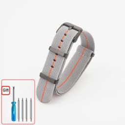 Washable Elastic Nylon Watchband For Seiko 60s French Troops Parachute Bag Nato Strap 18mm 20mm 22mm Outdoor Waterproof Bracelet