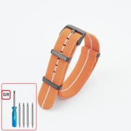 Washable Elastic Nylon Watchband For Seiko 60s French Troops Parachute Bag Nato Strap 18mm 20mm 22mm Outdoor Waterproof Bracelet