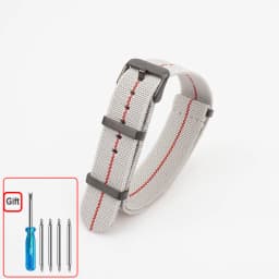 Washable Elastic Nylon Watchband For Seiko 60s French Troops Parachute Bag Nato Strap 18mm 20mm 22mm Outdoor Waterproof Bracelet