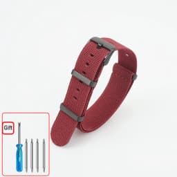 Washable Elastic Nylon Watchband For Seiko 60s French Troops Parachute Bag Nato Strap 18mm 20mm 22mm Outdoor Waterproof Bracelet