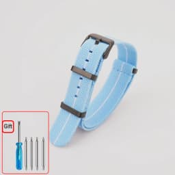 Washable Elastic Nylon Watchband For Seiko 60s French Troops Parachute Bag Nato Strap 18mm 20mm 22mm Outdoor Waterproof Bracelet