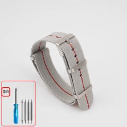 Washable Elastic Nylon Watchband For Seiko 60s French Troops Parachute Bag Nato Strap 18mm 20mm 22mm Outdoor Waterproof Bracelet
