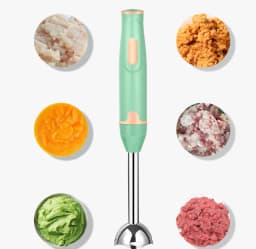 Immersion Hand Stick Blender Electric Food Vegetable Grinder Handheld Stick Mixer for Smoothies Sauces