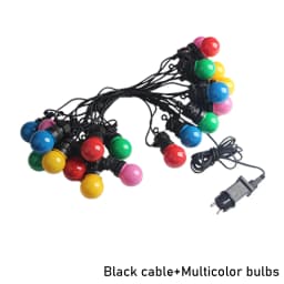 8M/13M/24M LED Globe Ball String Light Street Christmas Fairy Led Festoon Outdoor For Garden Backyard Party Patio Decor