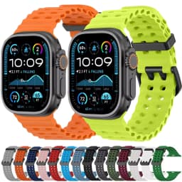 Ocean Strap For Apple Watch Band Ultra 4/3/2 49mm Series 12 11 10 46mm Sport Bracelet Wristband iWatch 9 8 7 SE 45mm 44mm Belt