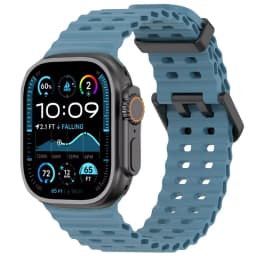 Ocean Strap For Apple Watch Band Ultra 4/3/2 49mm Series 12 11 10 46mm Sport Bracelet Wristband iWatch 9 8 7 SE 45mm 44mm Belt