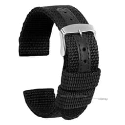 Nylon Canvas Watch Band Woven Soft Belt Leather Universal Bracelet for Men Women Sport Watch Strap 18mm 20mm 22mm 24mm Wristband
