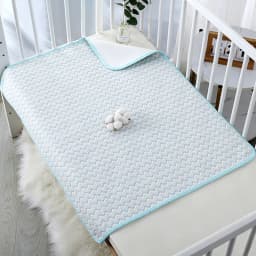 Reusable Diaper Change Mat for Baby Infant Waterproof Crib Changing Pads Urine Sheet Cotton Diaper Cover Bed Changing Mattress
