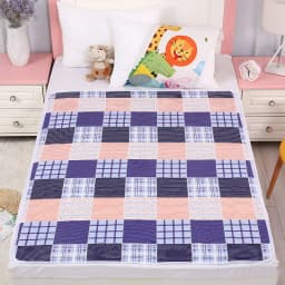 Reusable Diaper Change Mat for Baby Infant Waterproof Crib Changing Pads Urine Sheet Cotton Diaper Cover Bed Changing Mattress