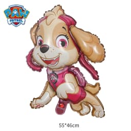 Paw Patrol Pink Birthday Party Decorations Skye Paw Balloon cup Disposable Tableware Backdrop Paw Patrol party favors Supplies