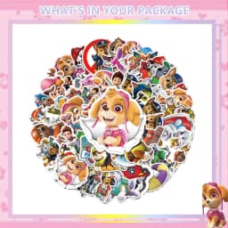 Paw Patrol Pink Birthday Party Decorations Skye Paw Balloon cup Disposable Tableware Backdrop Paw Patrol party favors Supplies