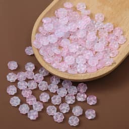 20pcs/lot 10mm Czech Lampwork Crystal Flower Spacer Beads Clover Loose Beads For DIY Necklace Jewelry Making Supply Accessories