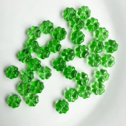 20pcs/lot 10mm Czech Lampwork Crystal Flower Spacer Beads Clover Loose Beads For DIY Necklace Jewelry Making Supply Accessories