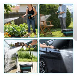 YOFIDRA 3500W 200Bar Brushless High Pressure Car Wash Washer Gun Cordless Generator Cleaning Machine For Makita 21V Battery Pin