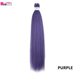 Easy Braids 26Inch Synthetic Jumbo Braids Hair Extensions Ombre Colorful Braiding Hair Pre Stretched Hair Expo City