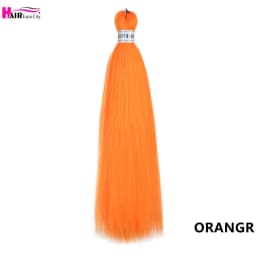 Easy Braids 26Inch Synthetic Jumbo Braids Hair Extensions Ombre Colorful Braiding Hair Pre Stretched Hair Expo City