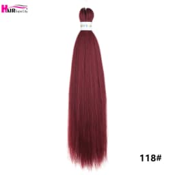 Easy Braids 26Inch Synthetic Jumbo Braids Hair Extensions Ombre Colorful Braiding Hair Pre Stretched Hair Expo City