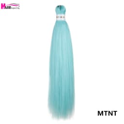 Easy Braids 26Inch Synthetic Jumbo Braids Hair Extensions Ombre Colorful Braiding Hair Pre Stretched Hair Expo City
