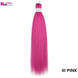 Easy Braids 26Inch Synthetic Jumbo Braids Hair Extensions Ombre Colorful Braiding Hair Pre Stretched Hair Expo City