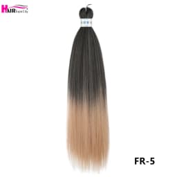 Easy Braids 26Inch Synthetic Jumbo Braids Hair Extensions Ombre Colorful Braiding Hair Pre Stretched Hair Expo City