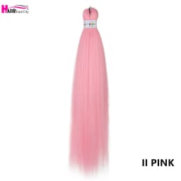 Easy Braids 26Inch Synthetic Jumbo Braids Hair Extensions Ombre Colorful Braiding Hair Pre Stretched Hair Expo City