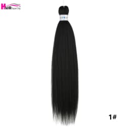 Easy Braids 26Inch Synthetic Jumbo Braids Hair Extensions Ombre Colorful Braiding Hair Pre Stretched Hair Expo City