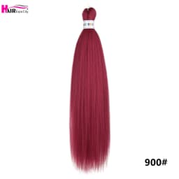 Easy Braids 26Inch Synthetic Jumbo Braids Hair Extensions Ombre Colorful Braiding Hair Pre Stretched Hair Expo City