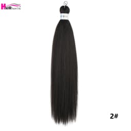 Easy Braids 26Inch Synthetic Jumbo Braids Hair Extensions Ombre Colorful Braiding Hair Pre Stretched Hair Expo City