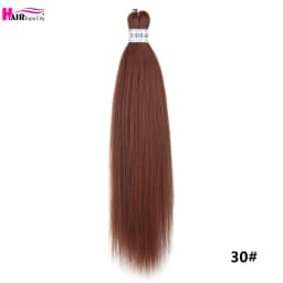Easy Braids 26Inch Synthetic Jumbo Braids Hair Extensions Ombre Colorful Braiding Hair Pre Stretched Hair Expo City