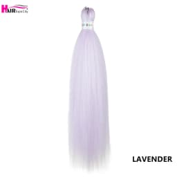 Easy Braids 26Inch Synthetic Jumbo Braids Hair Extensions Ombre Colorful Braiding Hair Pre Stretched Hair Expo City