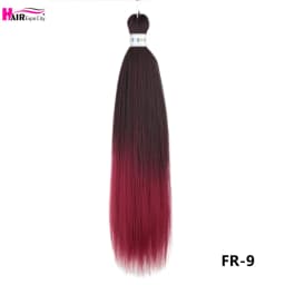 Easy Braids 26Inch Synthetic Jumbo Braids Hair Extensions Ombre Colorful Braiding Hair Pre Stretched Hair Expo City