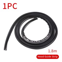 1.8m Car Rubber Seal Spoiler Strip Auto Front Rear Windshield Spoiler Front Window Hood Sealing Trim Auto Windshield Accessories