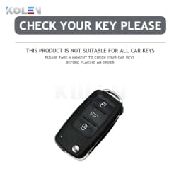 TPU Car Key Case Cover Holder Shell For VW Volkswagen Polo Golf Passat Beetle Caddy Tiguan Skoda Octavia Kodiaq Seat Leon Altea