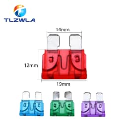 ATC Medium Blade Waterproof Fuse Holder For Automobile 32V 18/16/14/12/10AWG Standard Fuse Insert 1A 2A 3A 4A 5A 7.5A 10A 15A-50