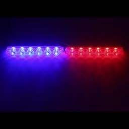 2Pcs LED Lights Car Strobe Signal Lights Strobe Safety Signal Lamp Assembly 12V Car Motorcycles Flasher Auto Accessories