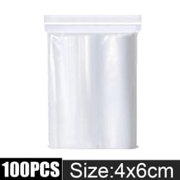 Thicken Zipper Sealed Bags Clear Plastic Storage Bag for Small Jewelry Food Packing Reclosable Zippers Sealing Pouch Wholesale