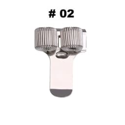 1PC Single/Double/Triple Hole Metal Spring Pen Holder With Pocket Clip Portable Doctors Nurse Uniform Pen Holder Office Supplies