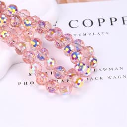 Austria 96-Face Transparent Ball Bead Crystal Glass Loose Beads for Jewelry Making DIY Bracelet Necklace Earrings 6/8/10mm 50pcs