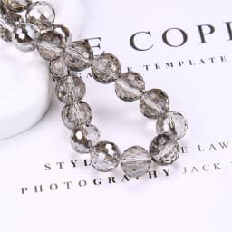 Austria 96-Face Transparent Ball Bead Crystal Glass Loose Beads for Jewelry Making DIY Bracelet Necklace Earrings 6/8/10mm 50pcs