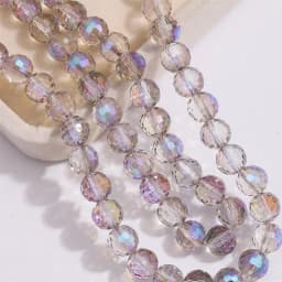 Austria 96-Face Transparent Ball Bead Crystal Glass Loose Beads for Jewelry Making DIY Bracelet Necklace Earrings 6/8/10mm 50pcs