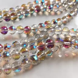 Austria 96-Face Transparent Ball Bead Crystal Glass Loose Beads for Jewelry Making DIY Bracelet Necklace Earrings 6/8/10mm 50pcs