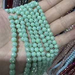 Austria 96-Face Transparent Ball Bead Crystal Glass Loose Beads for Jewelry Making DIY Bracelet Necklace Earrings 6/8/10mm 50pcs