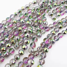 Austria 96-Face Transparent Ball Bead Crystal Glass Loose Beads for Jewelry Making DIY Bracelet Necklace Earrings 6/8/10mm 50pcs