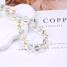 Austria 96-Face Transparent Ball Bead Crystal Glass Loose Beads for Jewelry Making DIY Bracelet Necklace Earrings 6/8/10mm 50pcs