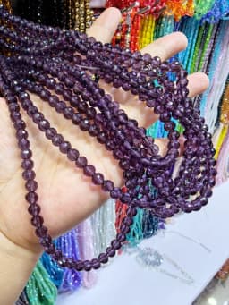Austria 96-Face Transparent Ball Bead Crystal Glass Loose Beads for Jewelry Making DIY Bracelet Necklace Earrings 6/8/10mm 50pcs