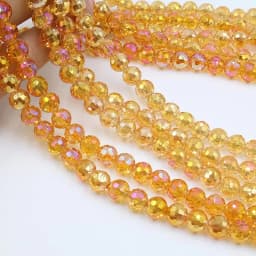 Austria 96-Face Transparent Ball Bead Crystal Glass Loose Beads for Jewelry Making DIY Bracelet Necklace Earrings 6/8/10mm 50pcs