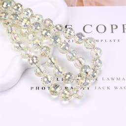 Austria 96-Face Transparent Ball Bead Crystal Glass Loose Beads for Jewelry Making DIY Bracelet Necklace Earrings 6/8/10mm 50pcs