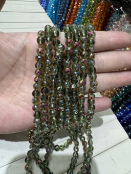 Austria 96-Face Transparent Ball Bead Crystal Glass Loose Beads for Jewelry Making DIY Bracelet Necklace Earrings 6/8/10mm 50pcs