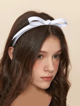 Lystrfac Korean Fabric Double Bow Headband for Women New Fashion Simple Hair Wash Hairband Ladies Headwear Hair Accessories